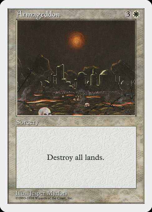 Armageddon card art