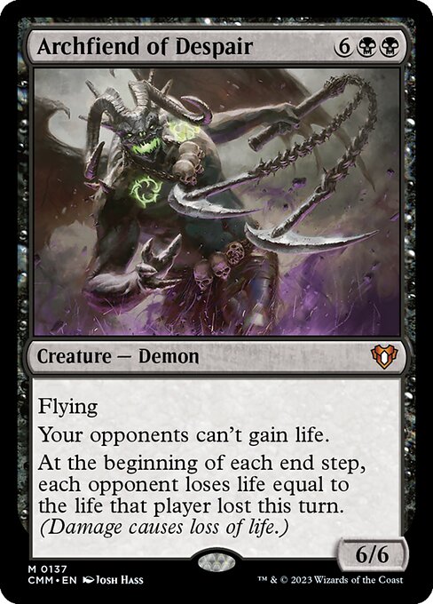 Archfiend of Despair card art