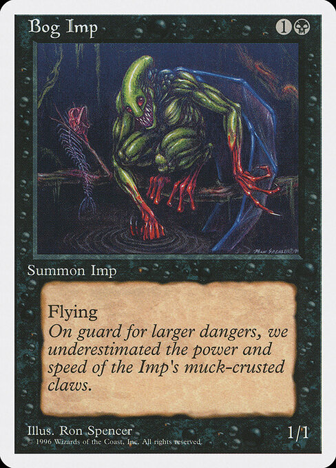 Bog Imp card art