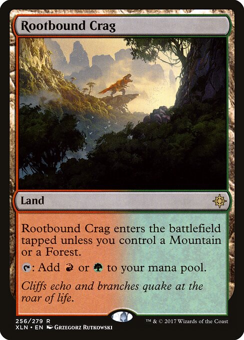 Rootbound Crag card art