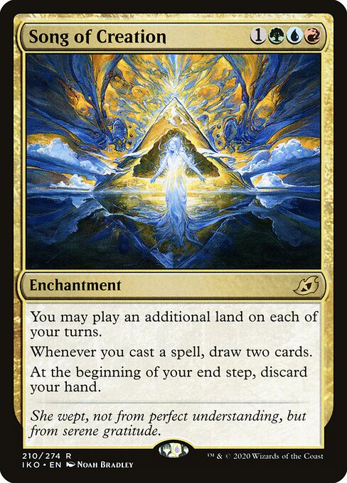 Song of Creation card art