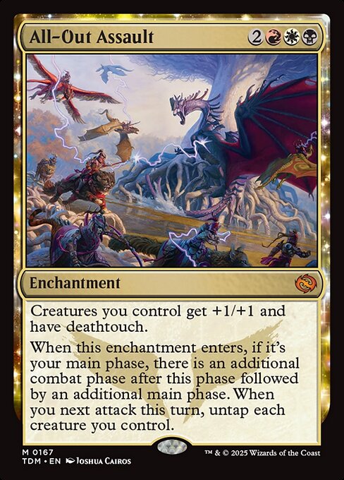 All-Out Assault card art