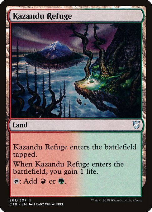 Kazandu Refuge card art