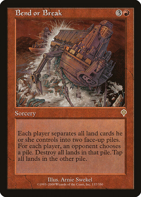 Bend or Break card art