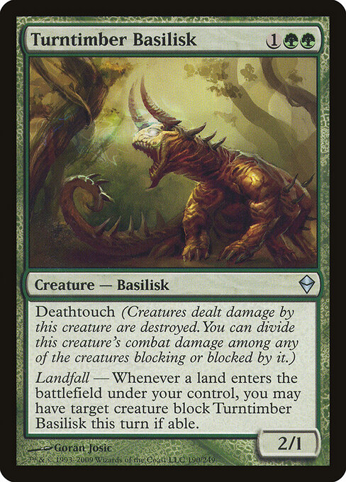 Turntimber Basilisk card art