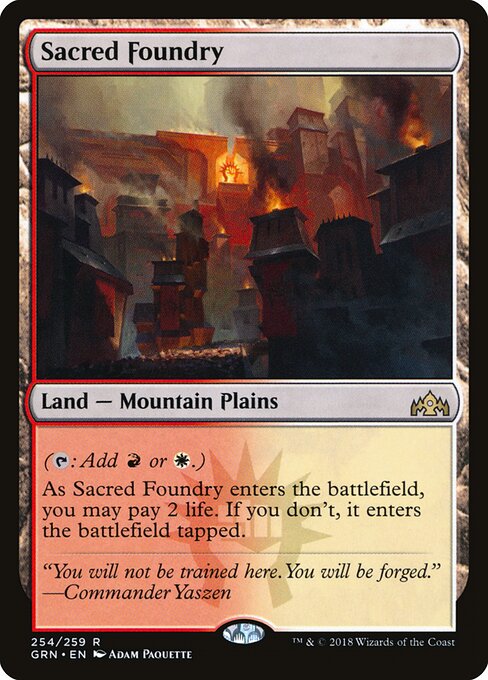 Sacred Foundry card art