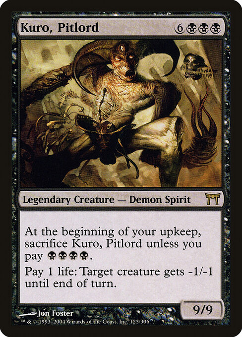 Kuro, Pitlord card art