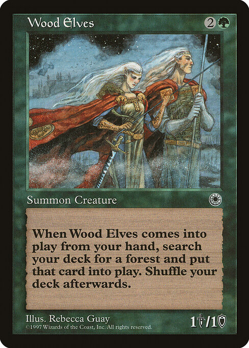 Wood Elves card art