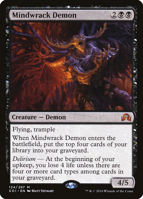 Mindwrack Demon card art