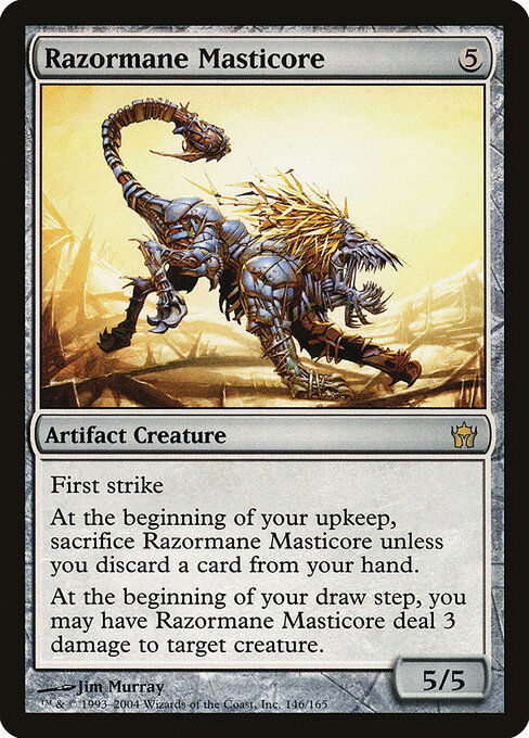 Razormane Masticore card art