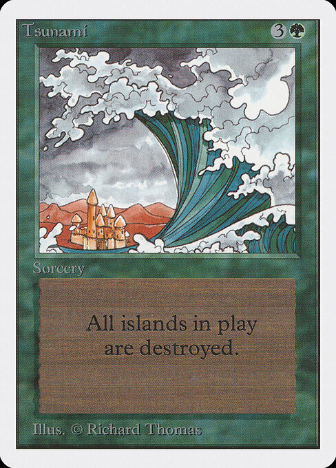 Tsunami card art
