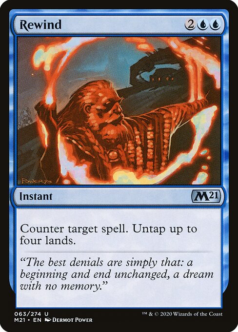 Rewind card art