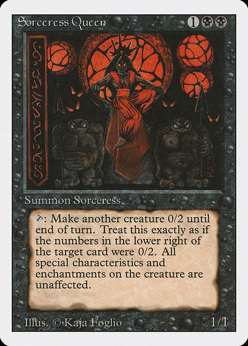 Sorceress Queen card art