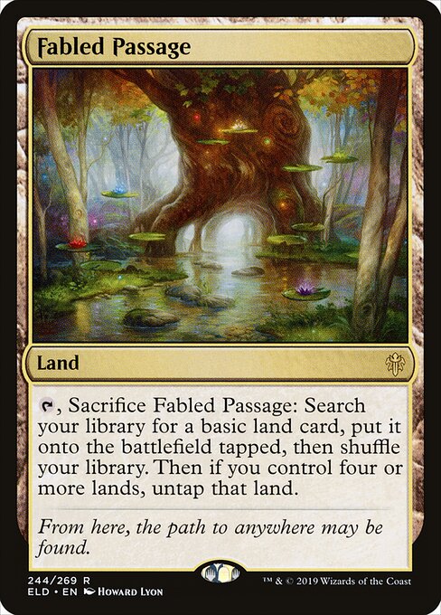 Fabled Passage card art