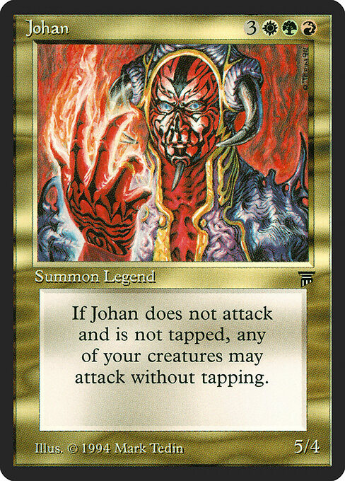 Johan card art