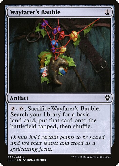 Wayfarer's Bauble card art