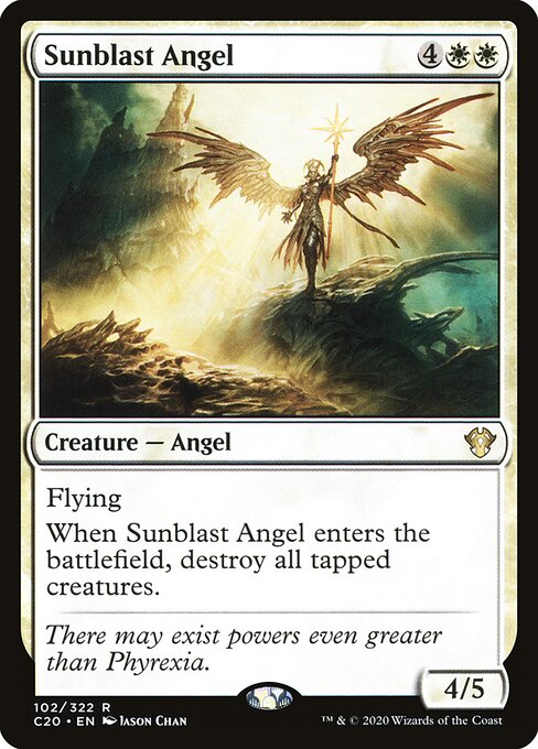 Sunblast Angel card art