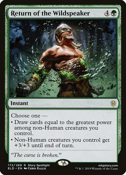 Return of the Wildspeaker card art