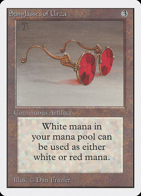 Sunglasses of Urza card art
