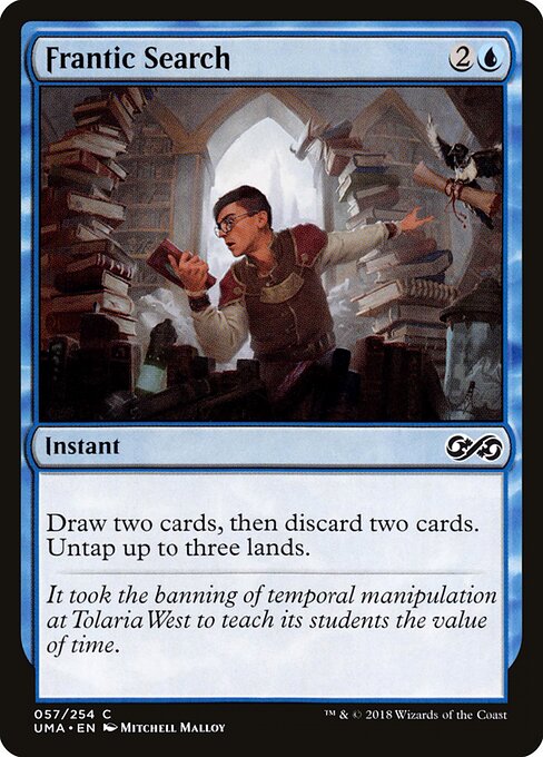 Frantic Search card art