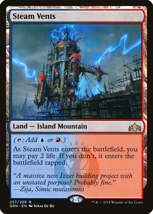 Steam Vents card art