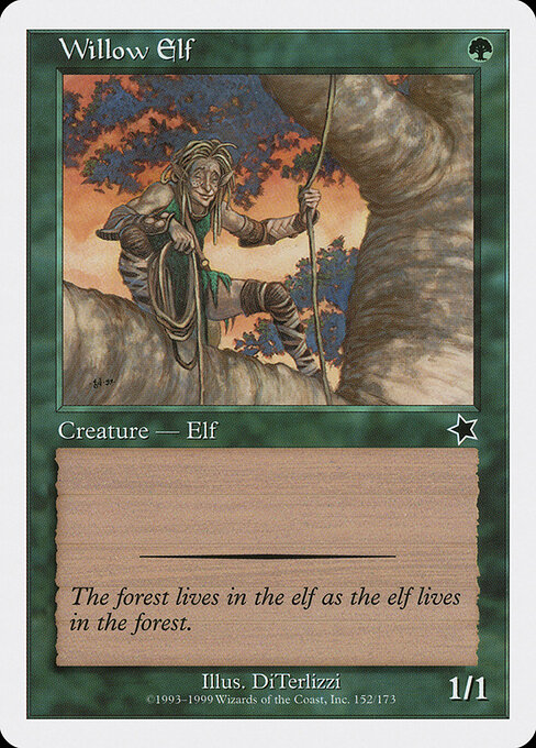 Willow Elf card art
