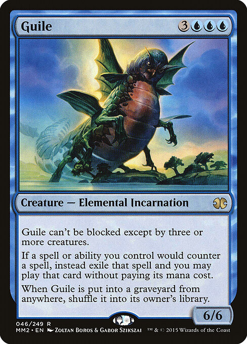 Guile card art