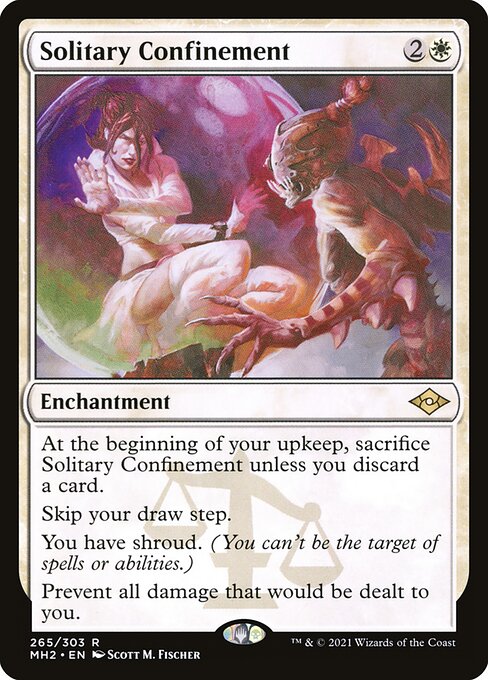Solitary Confinement card art