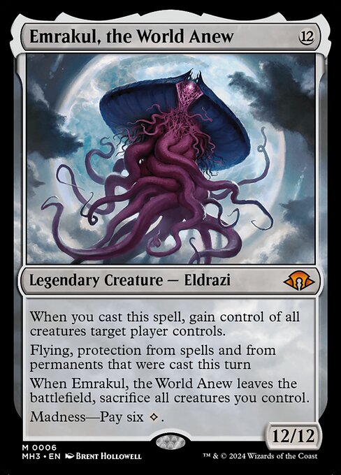 Emrakul, the World Anew card art