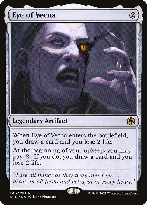 Eye of Vecna card art