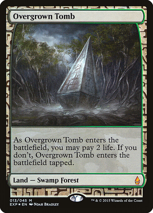 Overgrown Tomb card art
