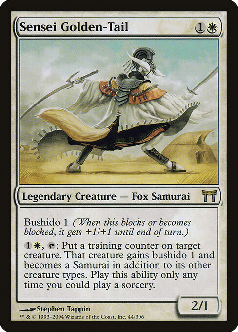 Sensei Golden-Tail card art