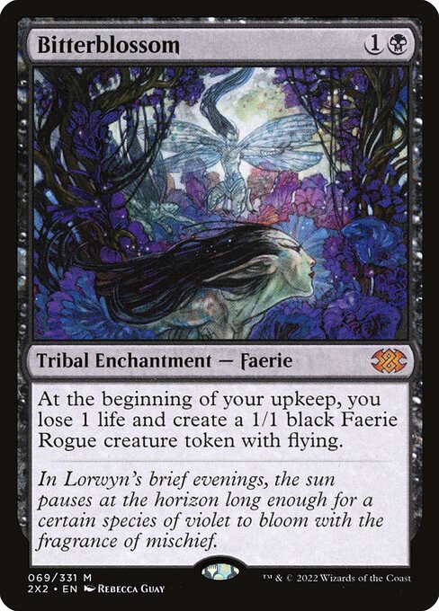 Bitterblossom card art