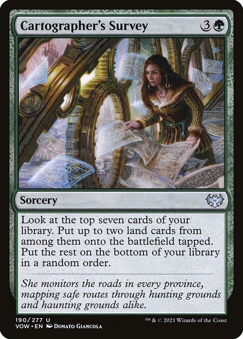 Cartographer's Survey card art