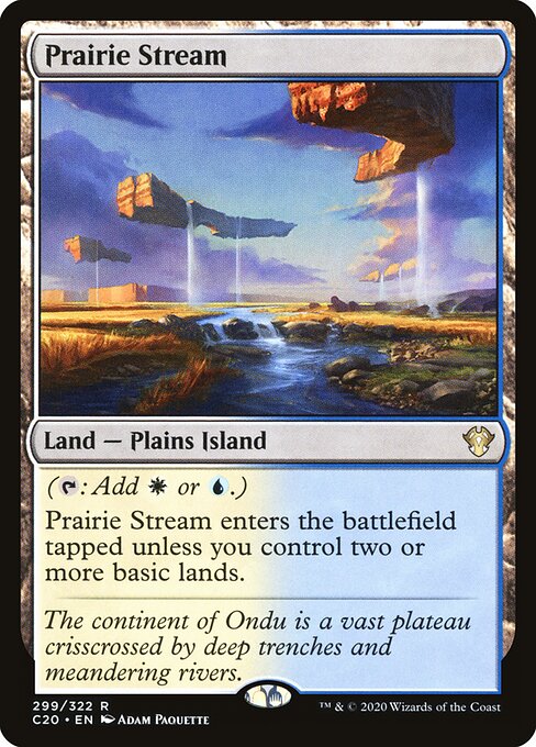Prairie Stream card art