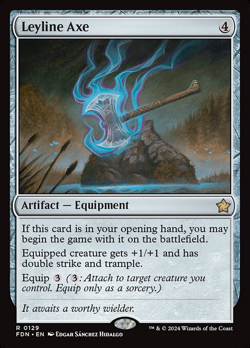 Leyline Axe card art
