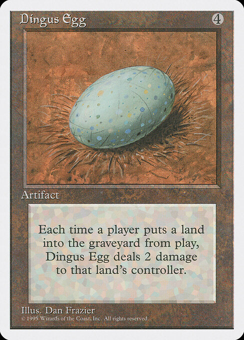 Dingus Egg card art