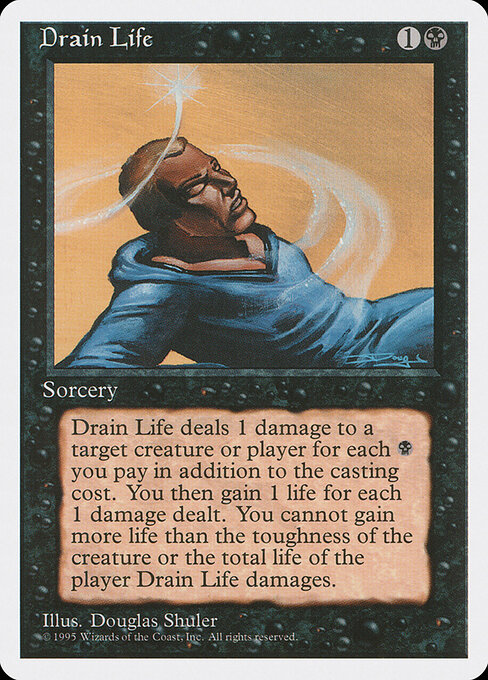 Drain Life card art