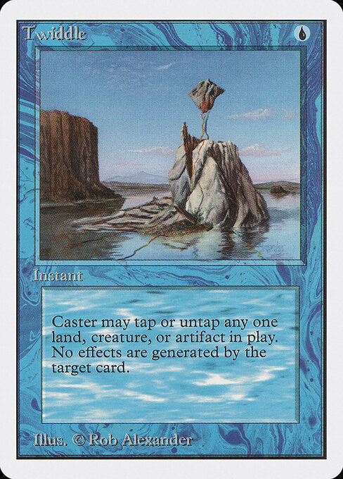 Twiddle card art