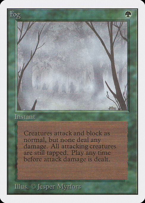 Fog card art