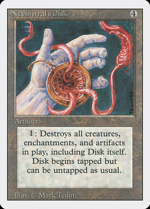 Nevinyrral's Disk card art