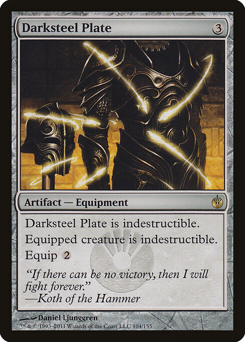Darksteel Plate card art