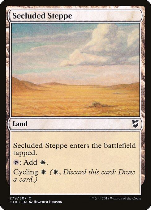 Secluded Steppe card art