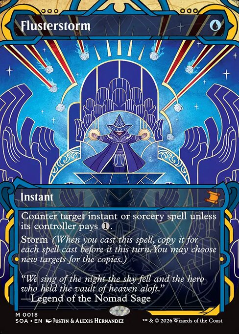 Flusterstorm card art
