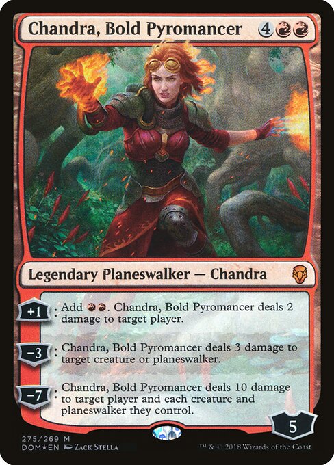 Chandra, Bold Pyromancer card art