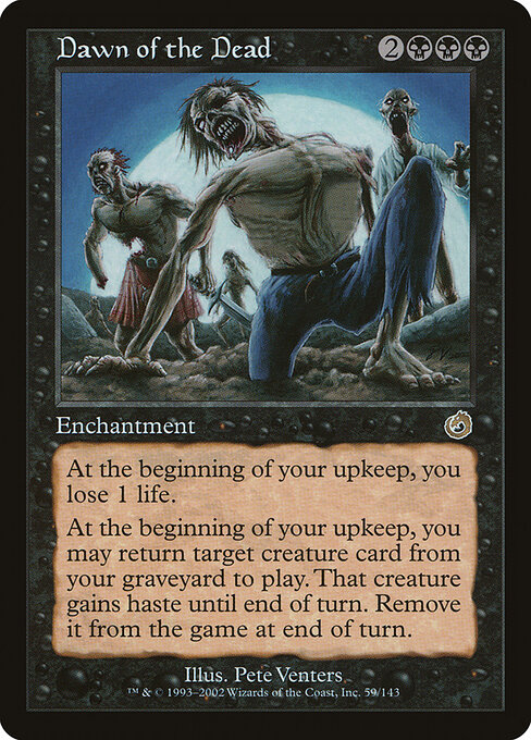 Dawn of the Dead card art