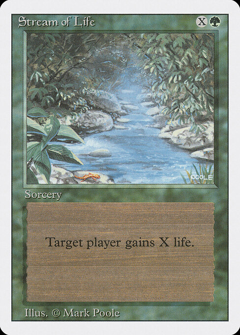 Stream of Life card art