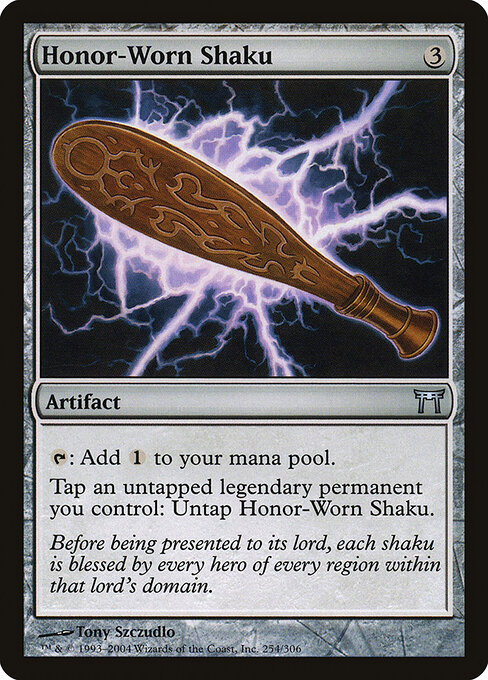 Honor-Worn Shaku card art