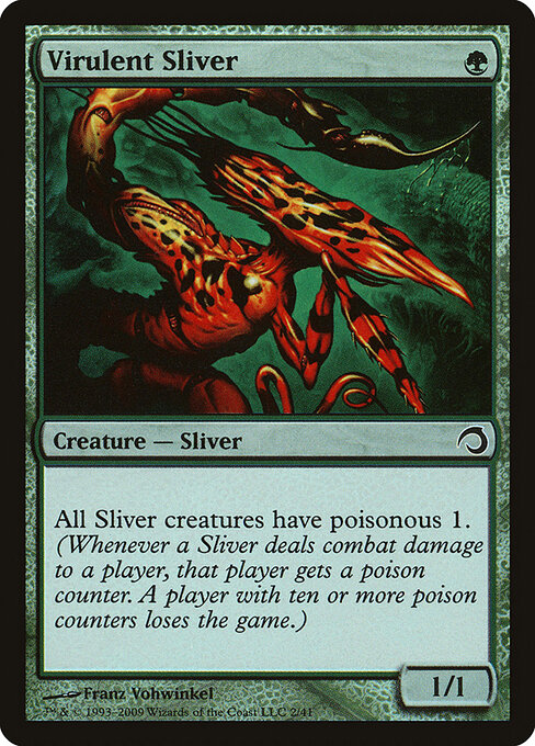 Virulent Sliver card art