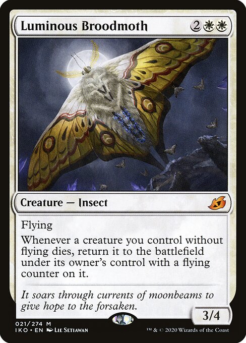 Luminous Broodmoth card art